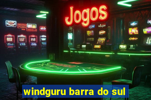 windguru barra do sul